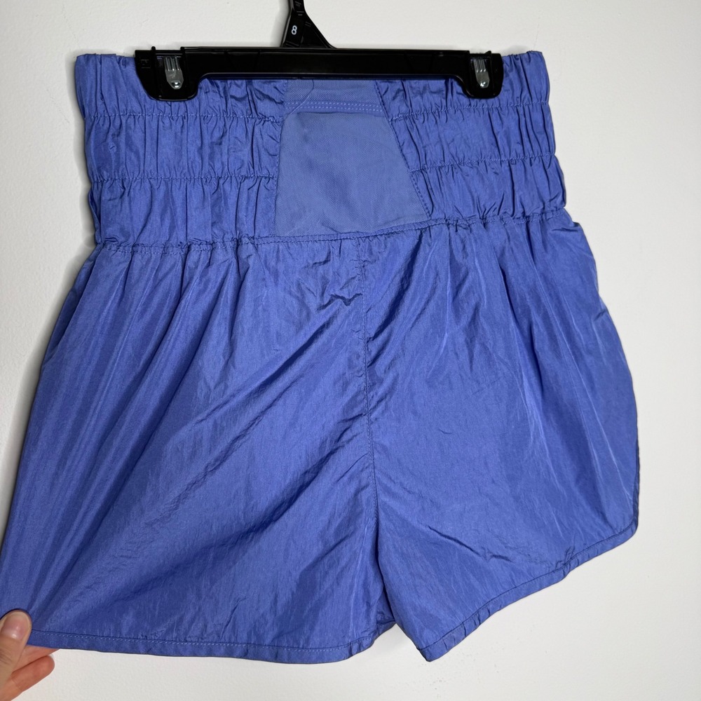 C27 Free People FP Movement The Way Home Shorts Periwinkle Blue High Waist Small - Picture 6 of 8